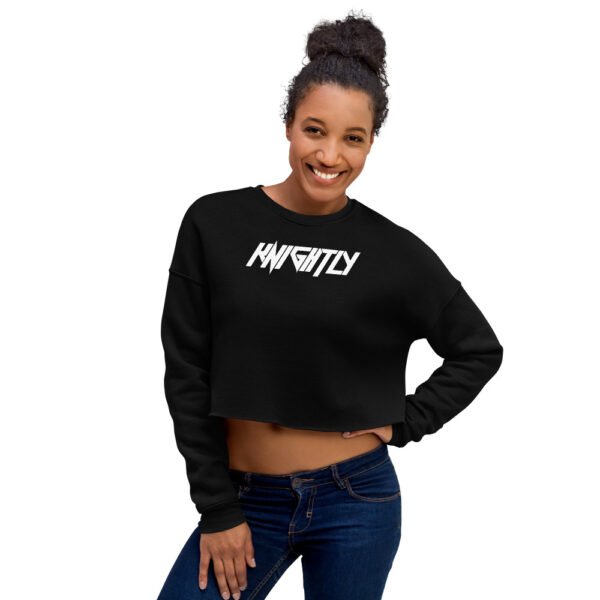 Knightly Crop Sweatshirt - Image 2