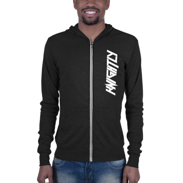 The Headliner Zip Up Unisex Hoodie - Image 2