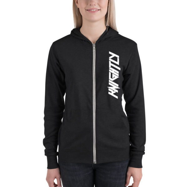 The Headliner Zip Up Unisex Hoodie - Image 4