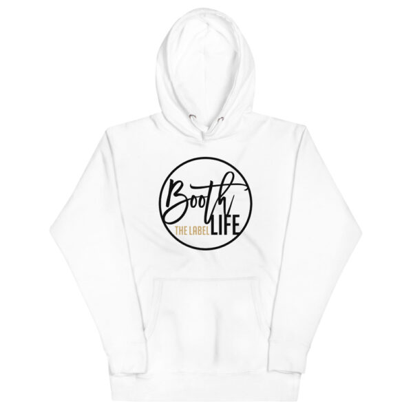 Latitude Unisex Black Logo Hoodie - Image 2