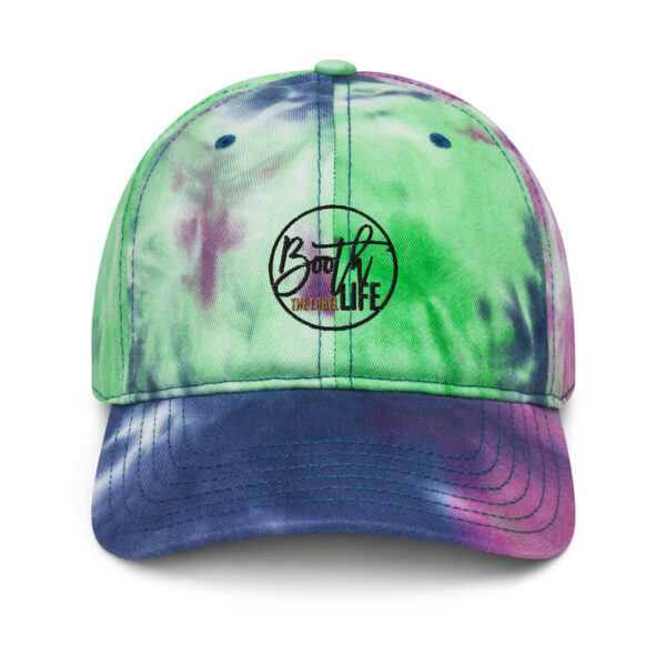 Booth Life The Label Tie Dye Dad Hat - Image 2