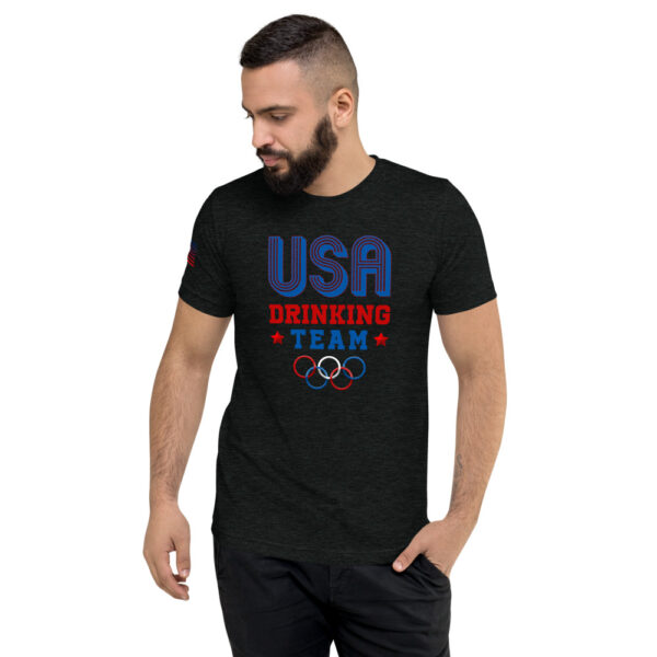 USA Drinking Team Unisex Tee in other Colors - Image 3