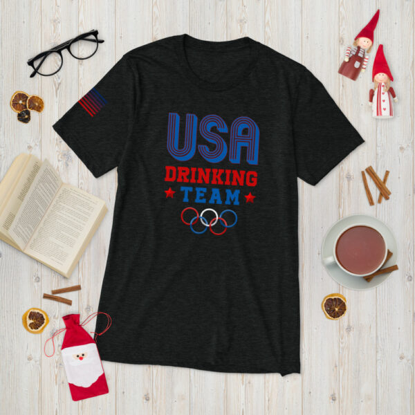 USA Drinking Team Unisex Tee in other Colors - Image 6