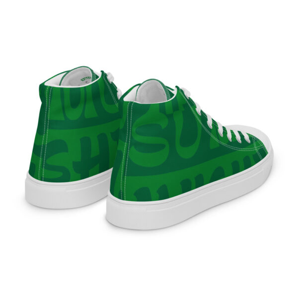 Mushi Musu Men’s Green High Tops - Image 3