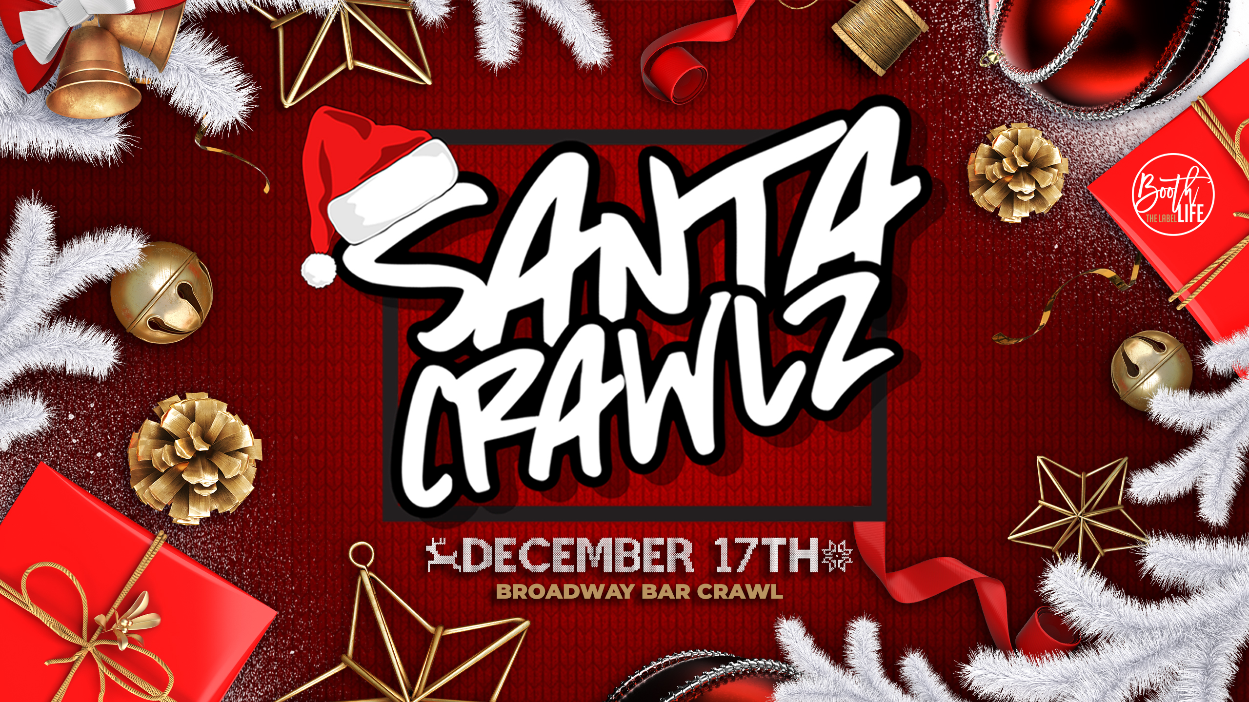 Santa Crawlz Nashville Santa Con Nashville Broadway Bar Crawl Holiday Santa Event