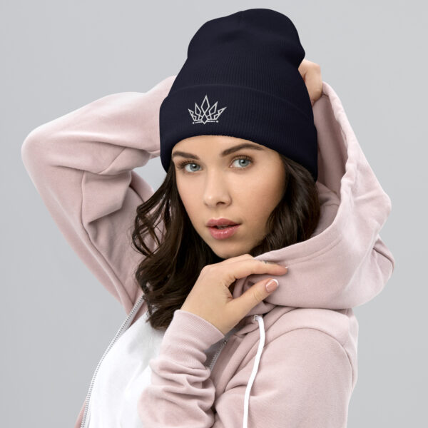 Crown Cuffed Beanie