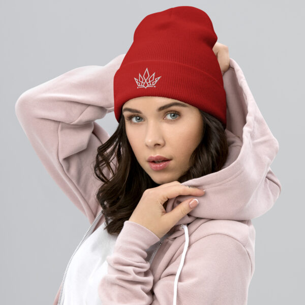 Crown Cuffed Beanie - Image 6