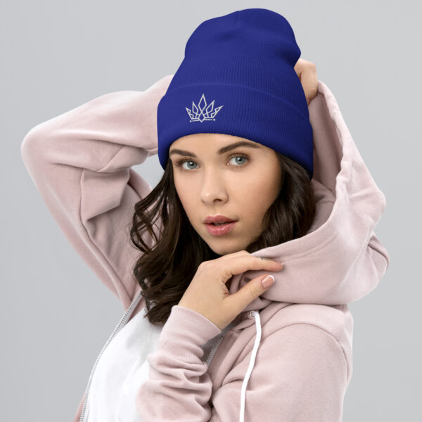 Crown Cuffed Beanie - Image 5